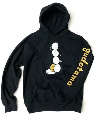 Gudetama Hoodie Sweatshirt Womens Mens Adult Size S Small The Lazy Egg NWOT